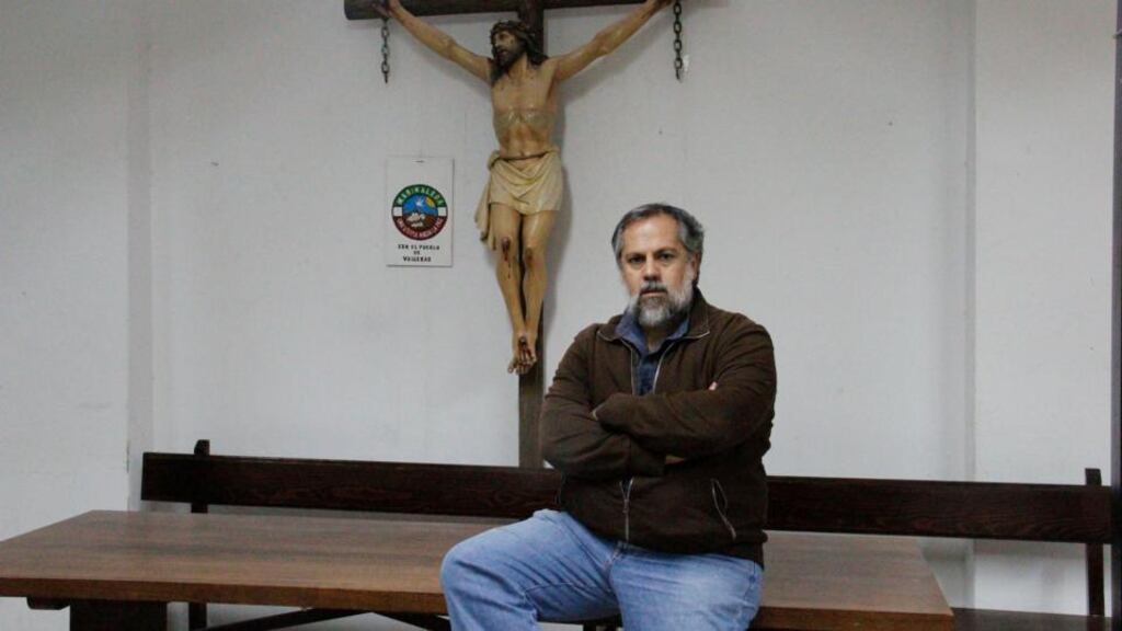 Fr Javier Baeza: “We’re giving a message of hope, solidarity and struggle.”