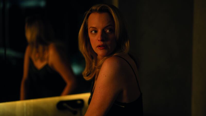 Elisabeth Moss plays a woman with an abusive partner in The Invisible Man