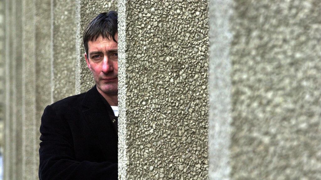 Eoin McNamee: “I don’t see it as a crime novel at all.” Photograph: Eric Luke