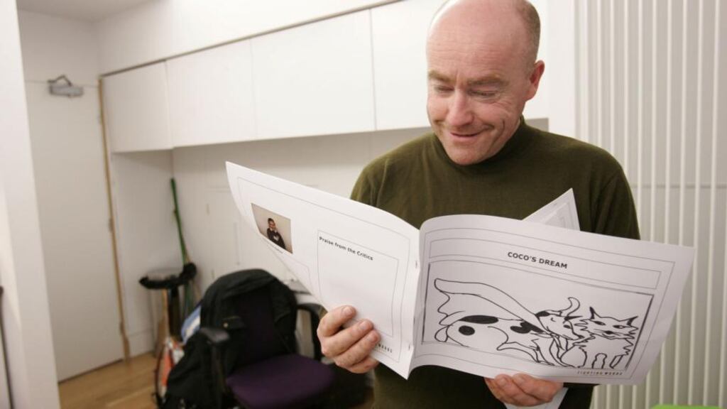 “One of the attractive things at present about us to children is that what we do is not seen as schoolwork,” says Fighting Words’ Sean Love. Photograph: Dara Mac Dónaill