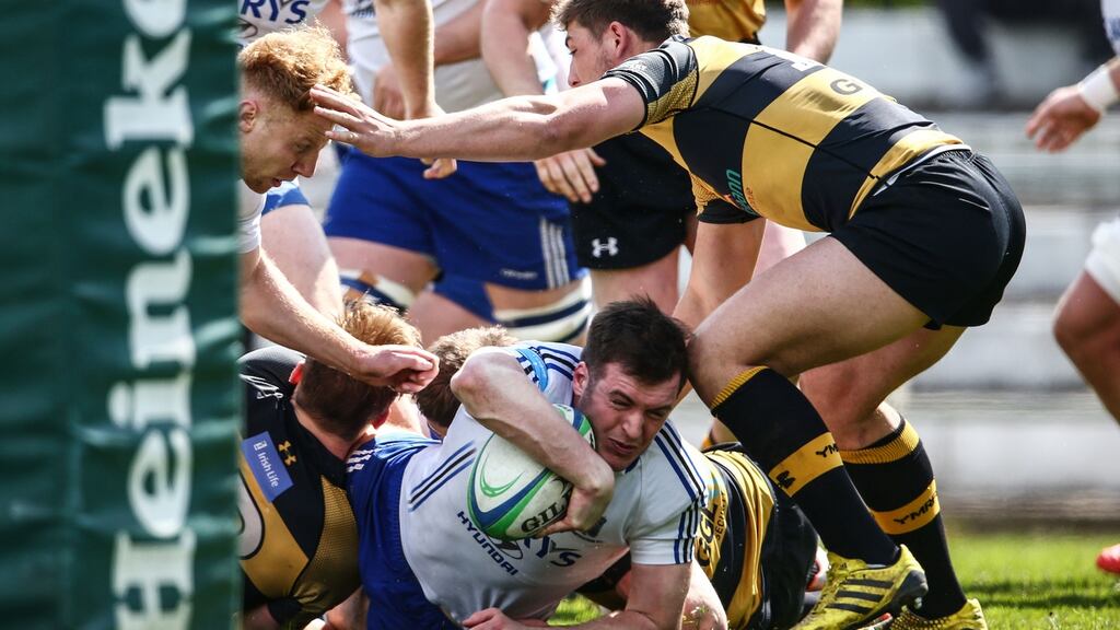 Cork Constitution’s Niall Kenneally has scored four tries in his last four games. Photograph: Cathal Noonan/Inpho.