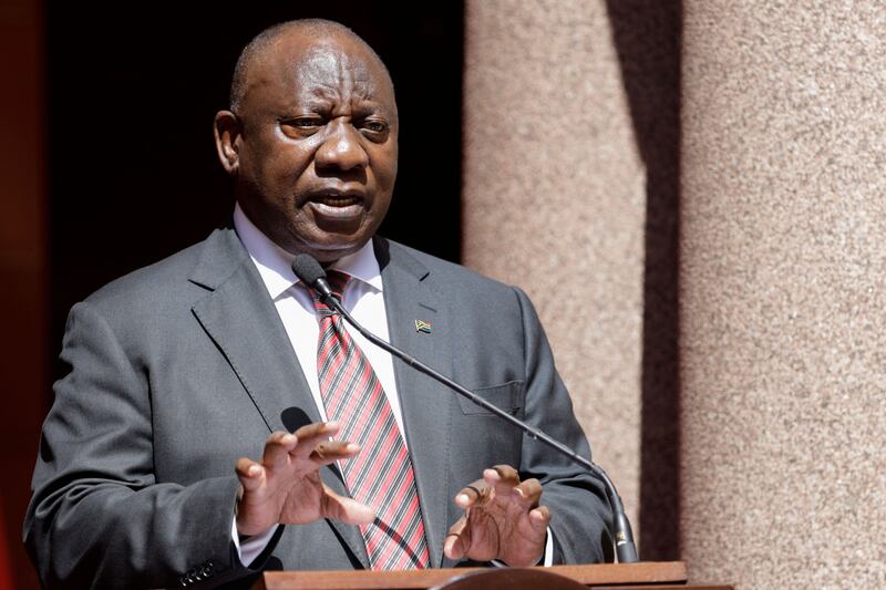 To tackle the energy crisis, South African president Cyril Ramaphosa recently declared a national state of disaster to fast-track interventions, and on March 7th he announced a new minister-of-electricity position in a cabinet reshuffle. Photograph: Guillem Sartorio/AFP via Getty Images