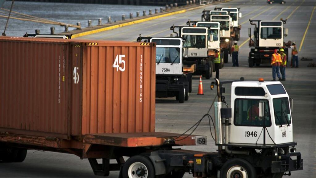 The trade surplus widened in March, but quarterly figures showed a year on year decline.