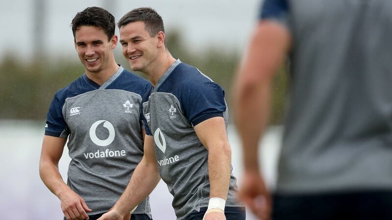 It would have been so much fun to have seen Johnny Sexton and Joey Carbery on the pitch together. Photograph: Dan Sheridan/Inpho