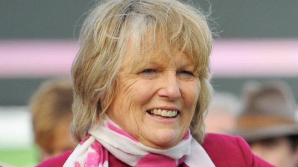 Jessica Harrington was fined €1,000 and jockey Mark Bolger suspended for seven days after the running and riding of High Tail It in the Tipperary Races Supporters Club Maiden Hurdle. Photograph: Tim Ireland/PA