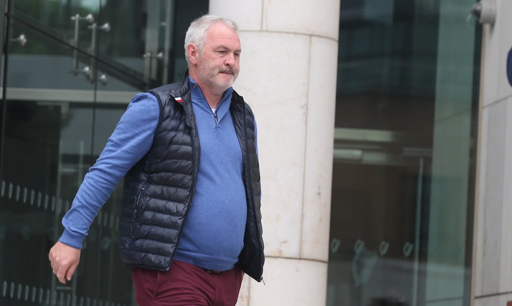 Gda Sgt Thomas Bowe (51} of Naas Garda station, in Co Kildare, was charged in May with 21 offences. Photograph: Collins Courts