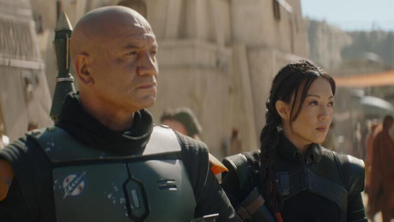 Streaming this month: The Book of Boba Fett. Photograph: Disney+