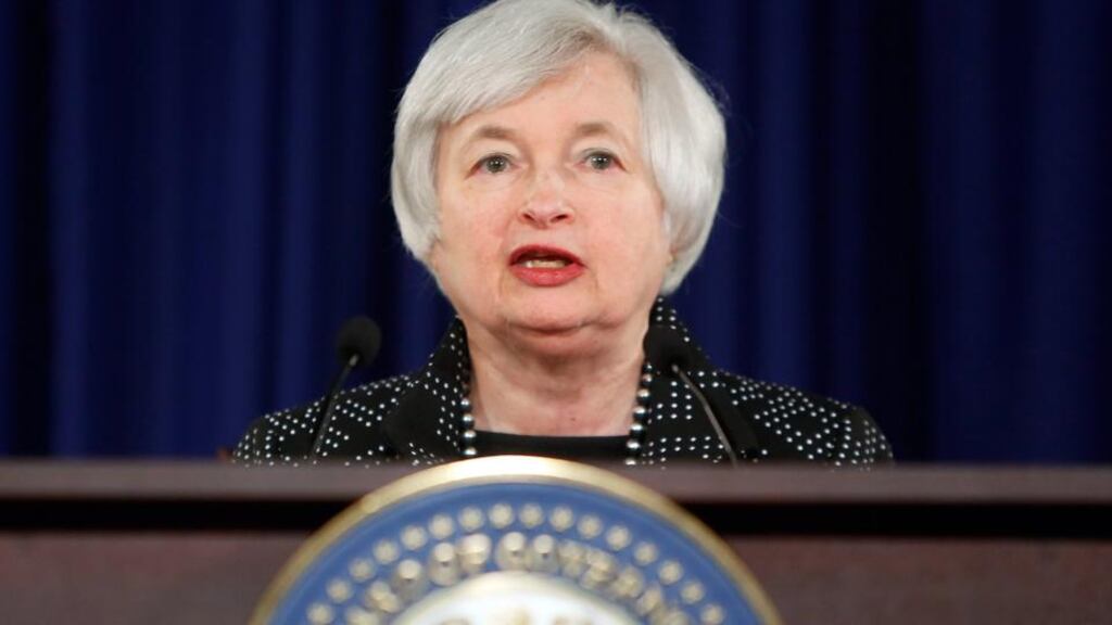 US Federal Reserve chairwoman Janet Yellen: “Economic activity is rebounding in the current quarter and will continue to expand at a moderate pace.” Photograph: Reuters/Jonathan Ernst