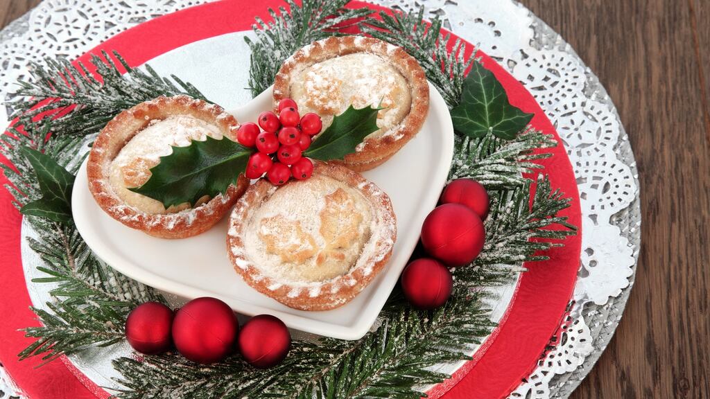 Say no to to mince: Your average supermarket mince pie is a whopping 250 calorie. Photograph: iStock