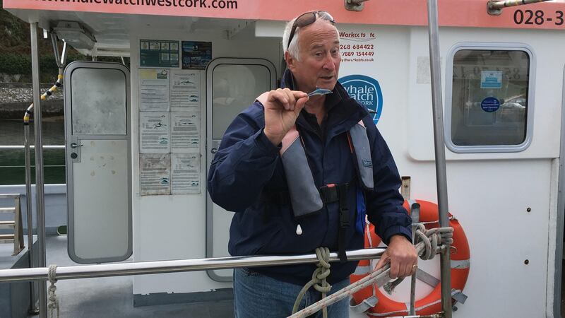 Nic Slocum has been operating whale watching trips out of Baltimore Harbour for 13 years