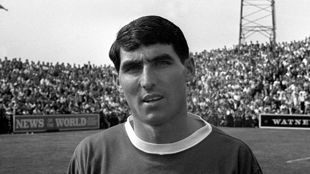 Former Manchester United defender Tony Dunne has died. Photograph: Getty Images