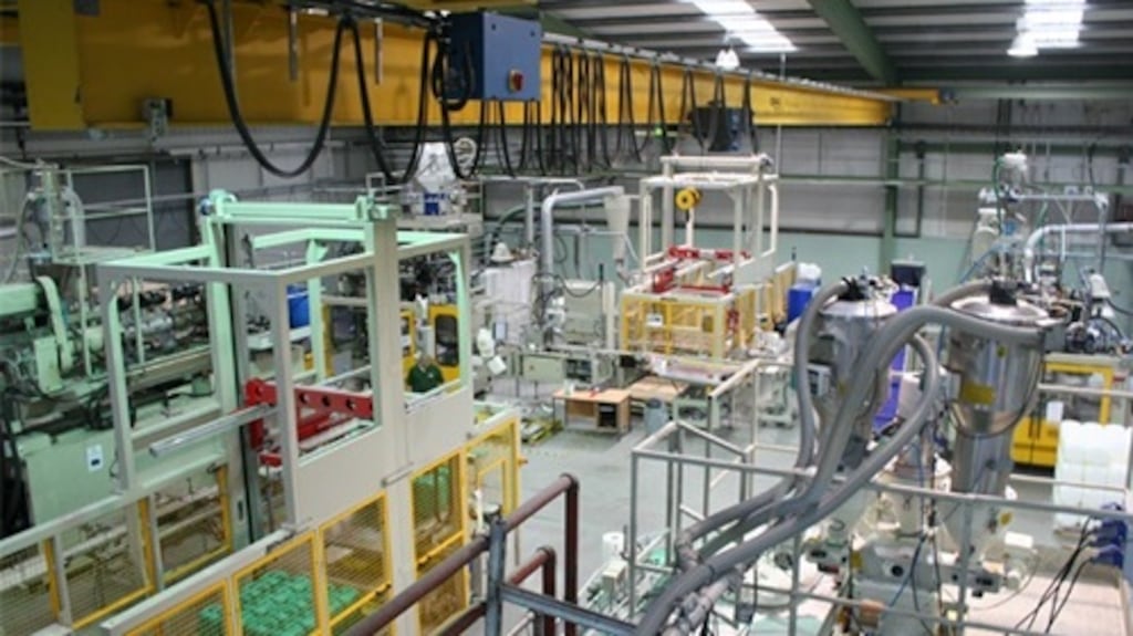 Gem Plastics employed 87 people between its 10,000sq m manufacturing plant in Regaskin, Co Cavan (above) and its Durham-based warehouse