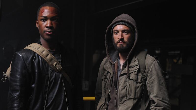 Terrorists, terrorists, everywhere: Corey Hawkins and Charlie Hofheimer in 24: Legacy. Photograph: Ray Mickshaw/Fox