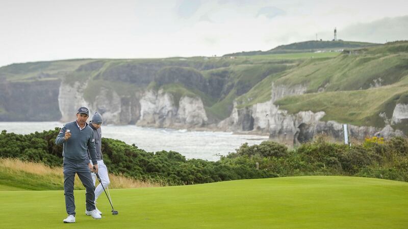 Pádraig Harrington at Royal Portrush in July 2019. Photograph: Oisín Keniry/Inpho