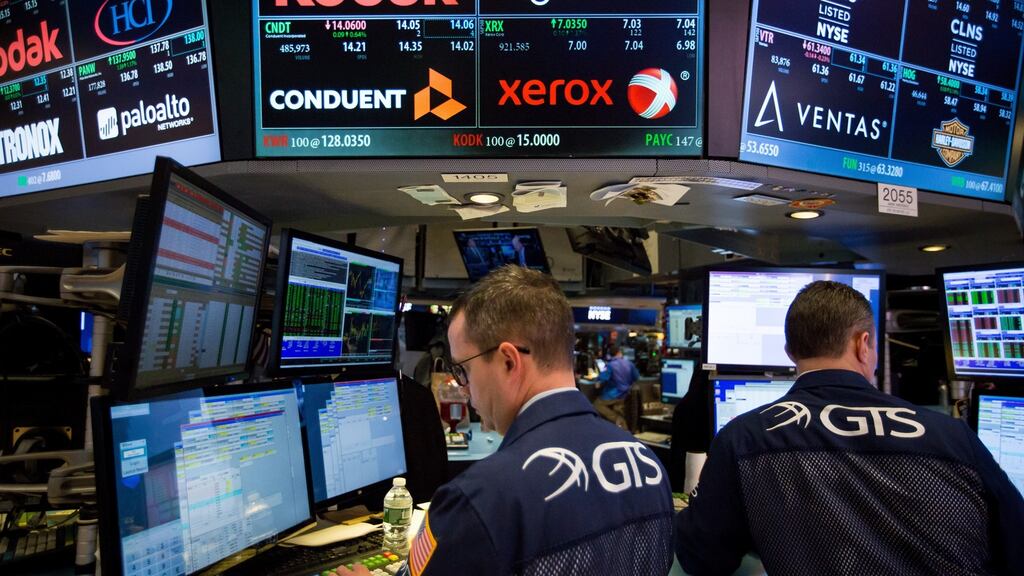 Britain’s FTSE 100 ended its record 14-day winning streak on Monday, finishing down for the first day since December 21st, as banking stocks slumped on “hard Brexit” worries