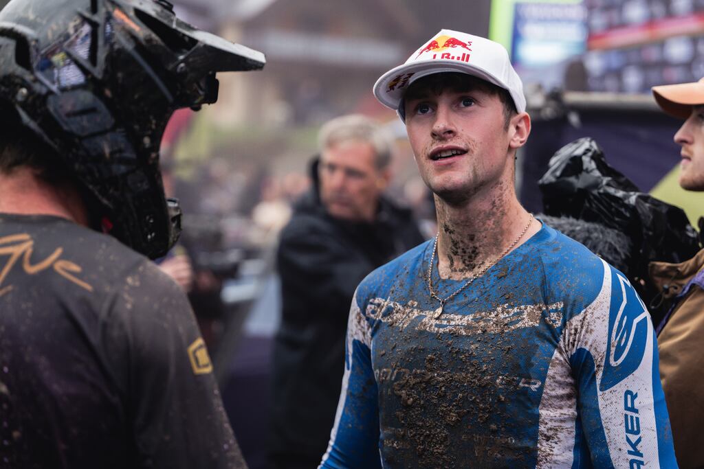 Ireland's Ronan Dunne finished fourth in the World Cup mountain biking downhill series in Canada on Saturday. Photograph: Bartek Wolinski