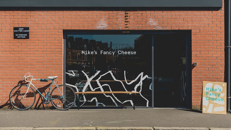 Mike Thomson opened his own specialist cheese shop, called Mike’s Fancy Cheese, in Belfast city centre in December 2018.