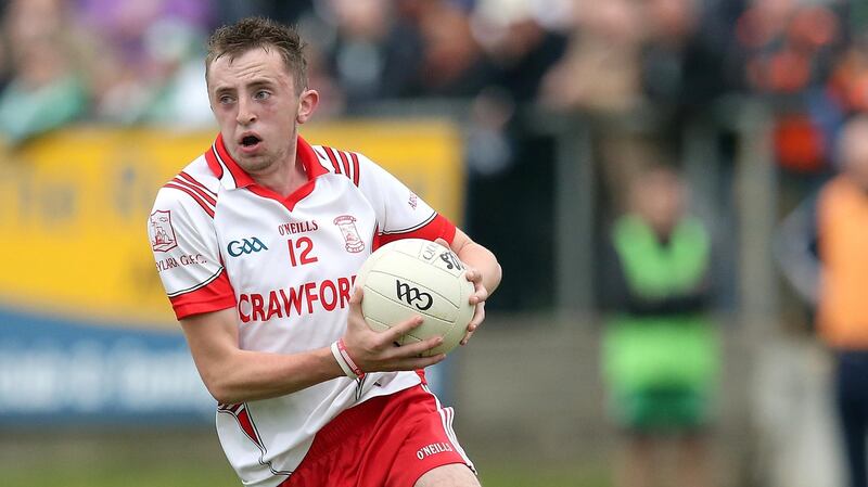Nigel Rabbitte has been shooting the lights out for Abbeylara and they’re into the Longford county final. Photograph: Ryan Byrne/Inpho