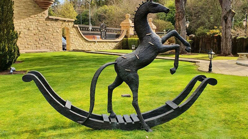 Freedom, by Irish sculptor Patrick O’Reilly will be one of 120 pieces in Ireland’s largest sculpture exhibition, the Culloden Festival of Art, between June 26th and July 18th.