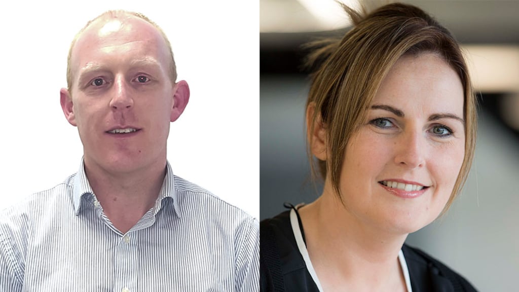DJ Corbett, ACA, finance director at TV3 Ireland and Grace Winters, ACCA, EMEA shared service director at Abbott are both finalists in the Finance Director of the Year award at the 2018 Irish Accountancy Awards.