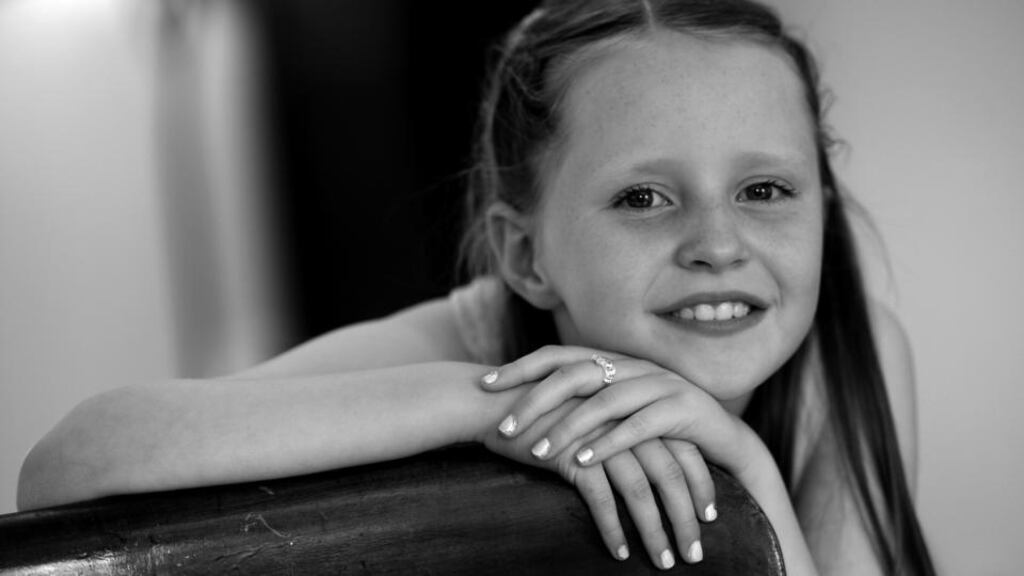 Eva Flaherty:  “Maths is fun, because it’s challenging, and I like challenges.” Photograph: Cyril Byrne