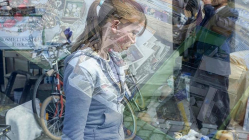 Still from The Lost Photographs of Alfred H by Ronan McCrea, 2005 – ongoing, projected 35mm slide