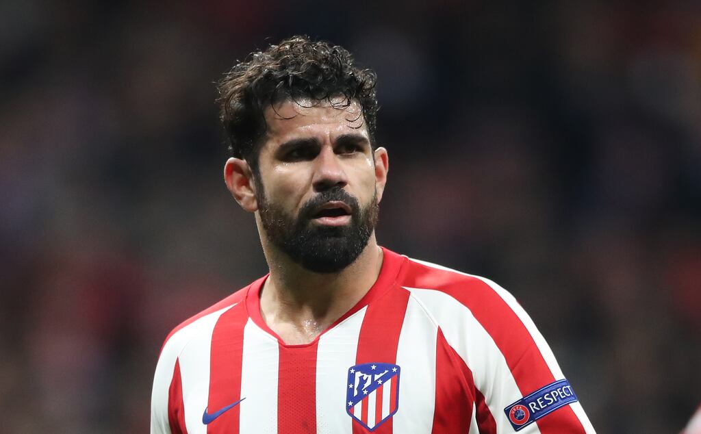 Wolves have hit a hitch in their attempt to bring Diego Costa back to the Premier League. Photograph: PA