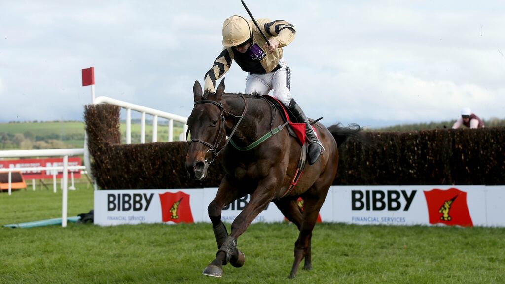 Boston Bob and Rugby Walsh won the At The Races Bobbyjo Chase at Fairyhouse. Photograph: Inpho