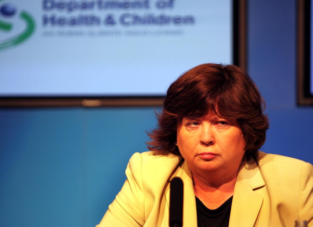 Former minister for health Mary Harney: gave reassurances about quality assurance at the programme. File photograph: Eric Luke