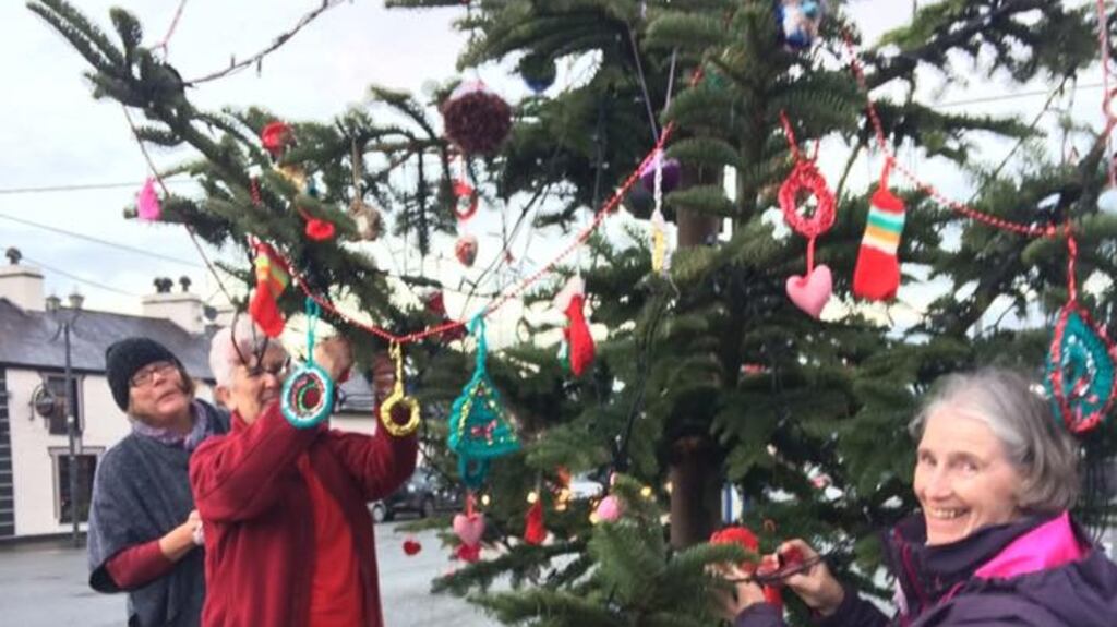 Christmas community spirit in Headford, Co Galway, where Katie Walsh is from.