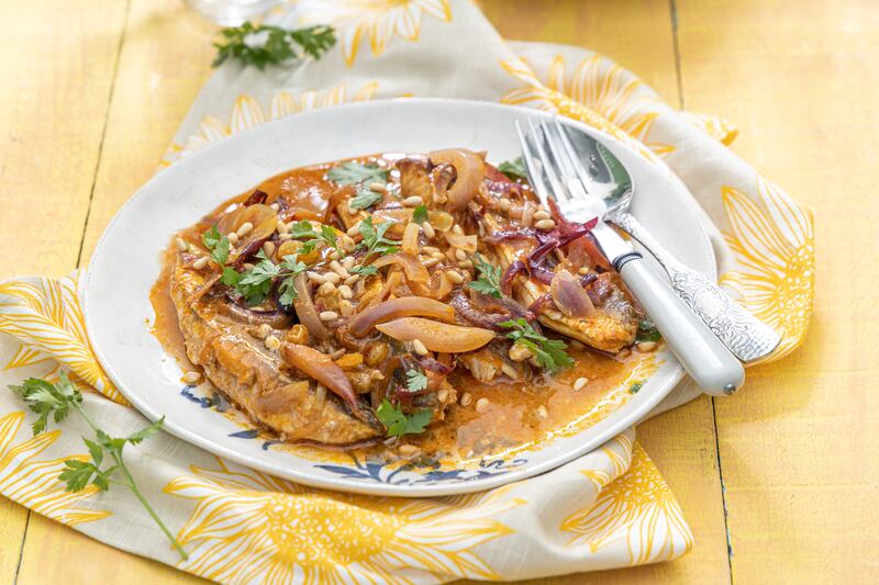 Middle Eastern fish stew