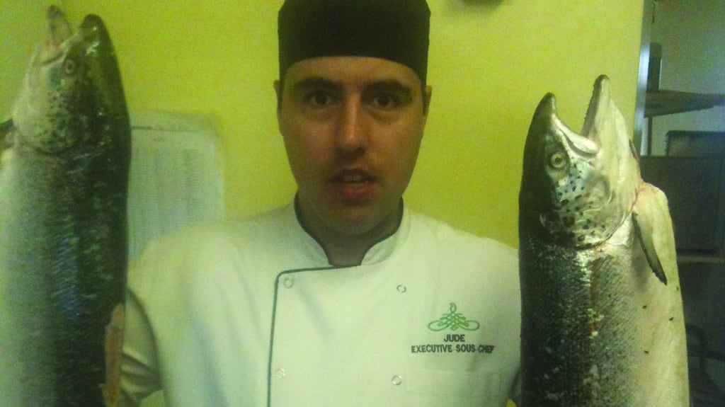 Chef Jude Margey and friends