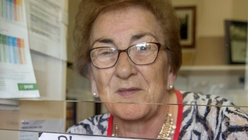 All week well-wishers have called into the post office to remember old times and to wish Tillie Wilkin and her family well for the future. Photograph: North West Newspix