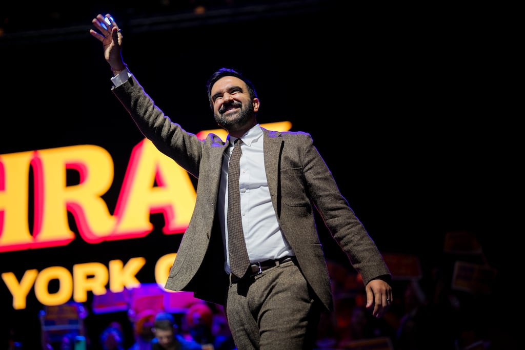 Zohran Mamdani, who has won the New York City mayoral race, is useful as a reminder of a time when politicians had a bit of a personality. Photograph: Vincent Alban/The New York Times