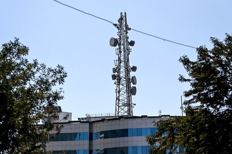 Afghanistan faced a second day without internet and mobile phone service on September 30th, after Taliban authorities cut the fibre optic network. Photograph: Wakil Kohsar/ AFP via Getty Images