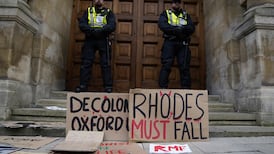 Crowds gather at Oxford to demand removal of Cecil Rhodes statue