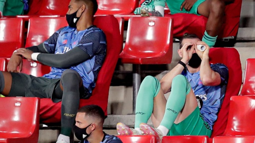 Gareth Bale remains out of favour under Zinedine Zidane at Real Madrid. File photograph: Getty Images