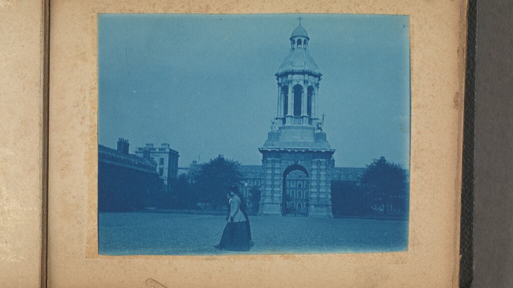 An early photograph of Trinity College Dublin from the university’s own collection