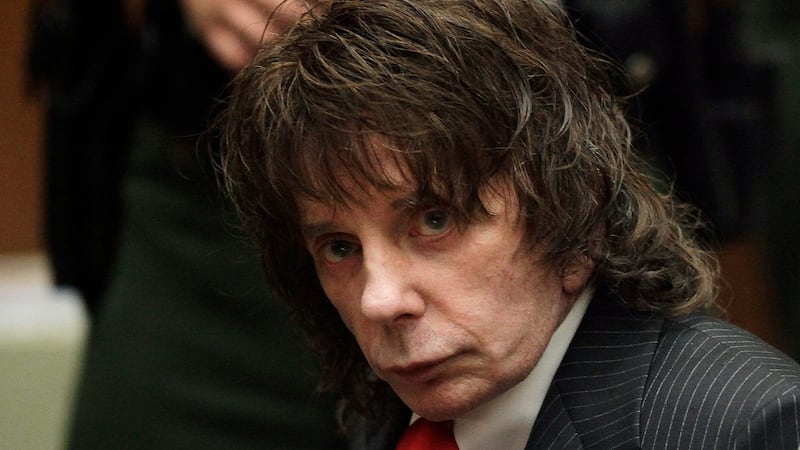 Music producer Phil Spector sits in a Los Angeles courtroom in May 2009 awaiting sentencing for his murder conviction. Spector, the eccentric and revolutionary music producer who transformed music with his Wall of Sound method, died on Saturday. File photograph: Jae C Hong/AP Photo