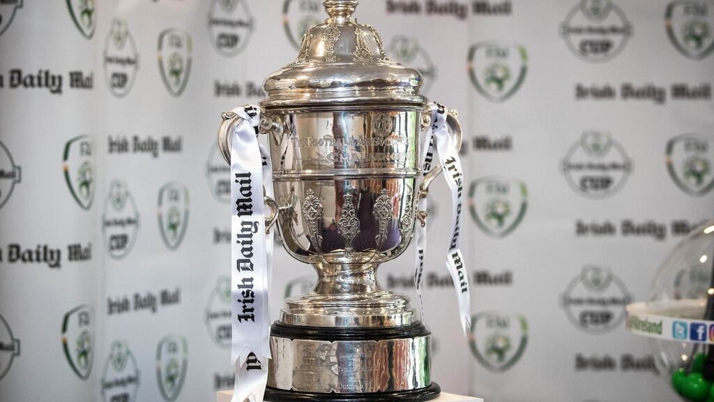The draw for this year’s FAI Senior Cup quarter-finals was made on Monday evening. Photograph: Inpho