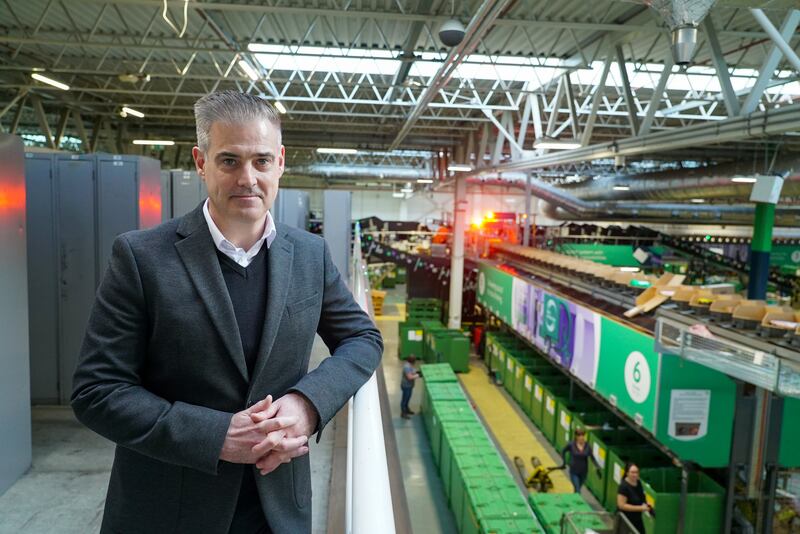 Garrett Bridgeman, An Post’s director of mails and parcels. Photograph: Enda O'Dowd