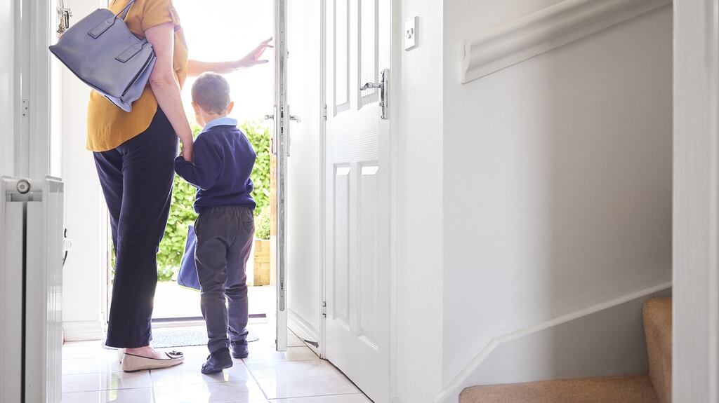 Staggered drop-off and collection times for children,  no car-pooling and, in many cases, a hold on afterschool activities mean parents are facing further difficulties. Photograph: iStock