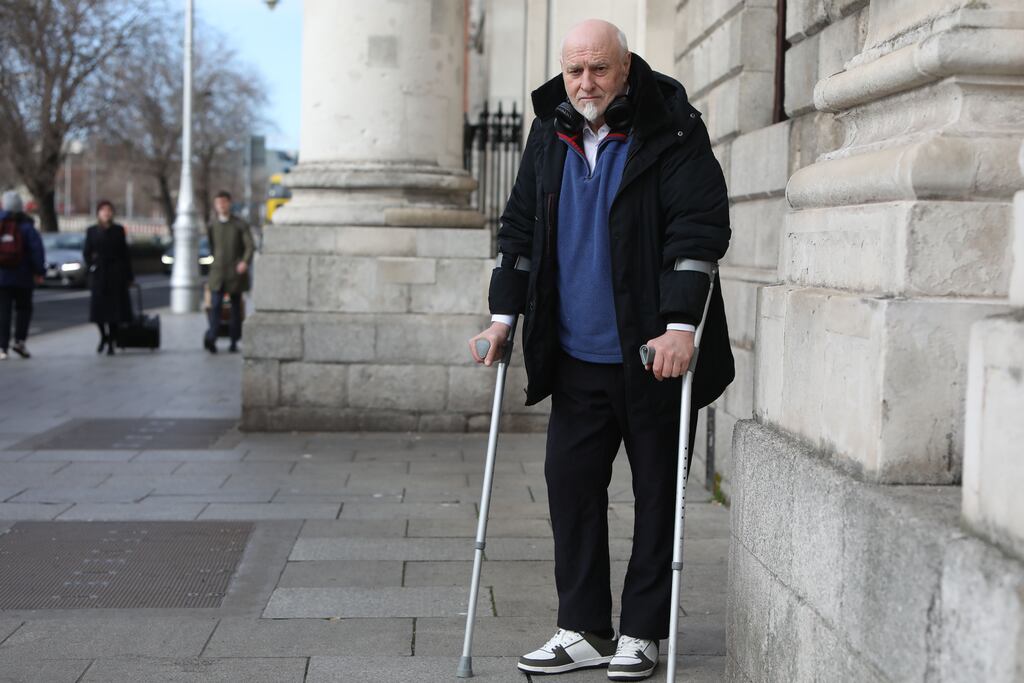 Maurice Kiely claims he wrote the song ‘A Man and a Woman’ in the 1990s and performed it for American model Cindy Crawford before it was unlawfully included on U2′s album ‘How to Dismantle an Atomic Bomb’. File photograph: Collins Courts