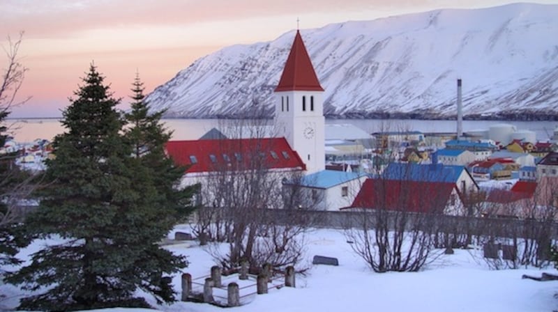 No one has written more beautifully about Siglufjördur than my grandfather: “The joys of summer and the delights that nature brings will again be with us in this town so far north. The rays of the sun gild the mountain slopes in the calm weather of the bright season, making the whole fjord a box of sunshine”