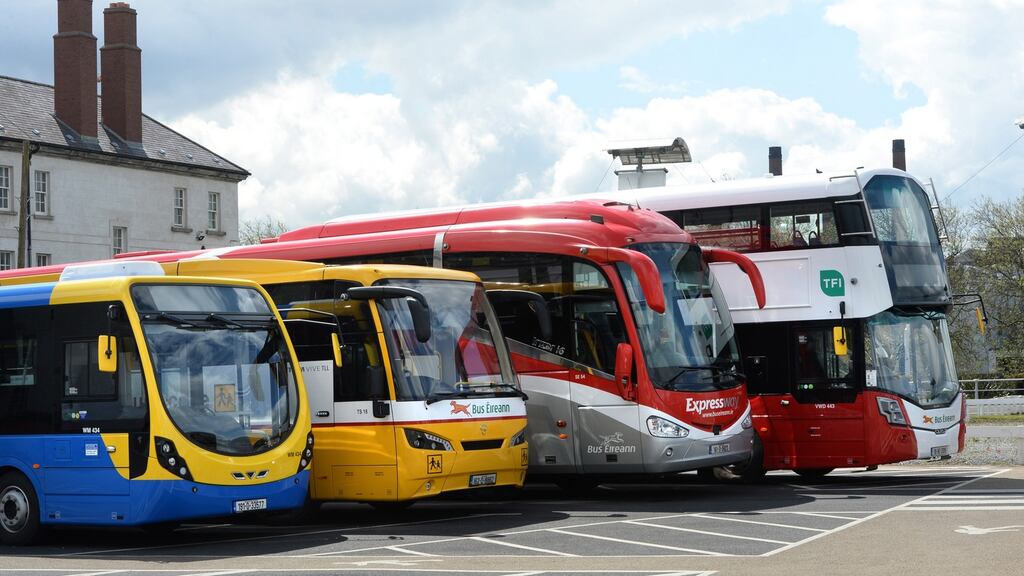 The chief executive of the National Transport Authority says people being told not to use public transport during the pandemic ‘had a very significant impact on confidence’ in terms of its safety. Photograph: Dara Mac Dónaill