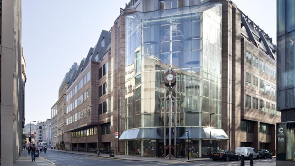 The Finsbury Dials building in London was bought by Bernard McNamara’s Grattan Properties in 2007, at the peak of the British commercial property boom.