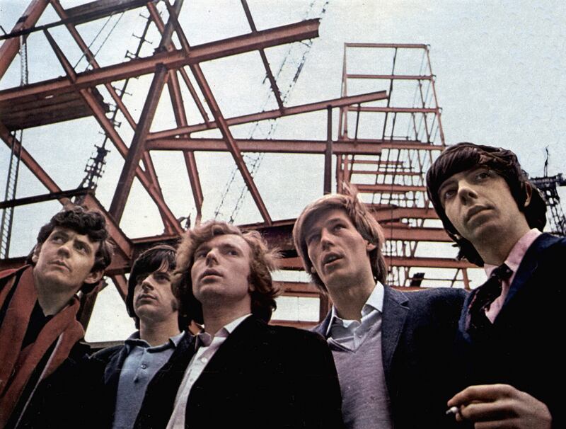 Van Morrison (centre) with fellow Them bandmates in 1965. Photograph: GAB Archive/Redferns