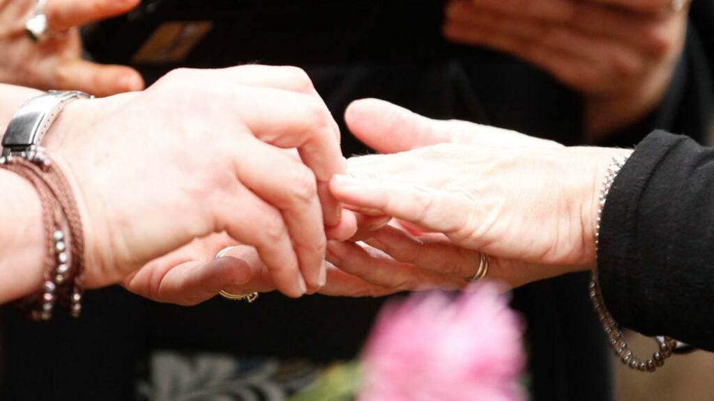 Welcoming the referendum on same-sex marriage, which is due to take place in May, the Human Rights and Equality Commission said it was “an important step” towards full protection for the family life for all couples, irrespective of their gender. File photograph: Marvin Gentry/Reuters