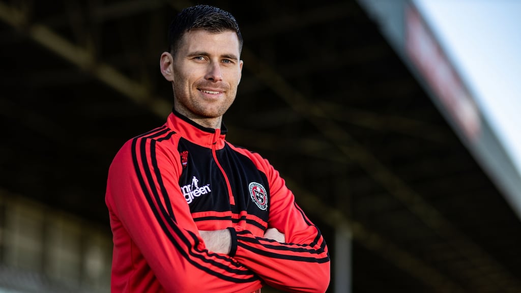 Dinny Corcoran was on target for Bohemians against Cabinteely. Photograph: Bryan Keane/Inpho