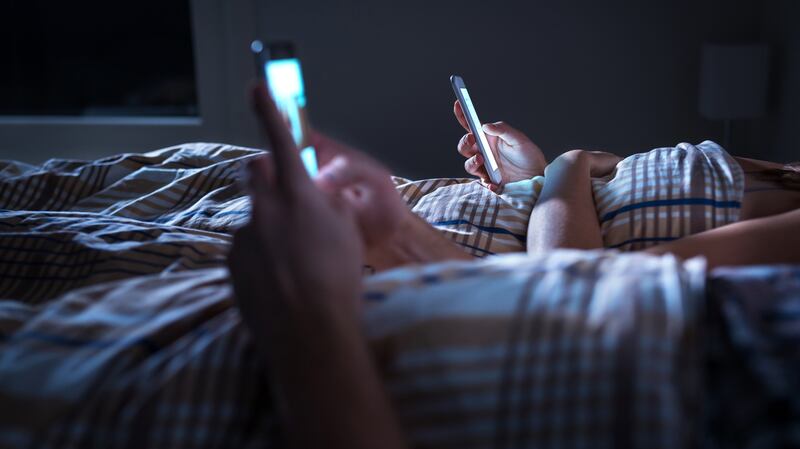 How many people are so busy with their smartphones that they aren’t noticing what is going on around them? Photograph: iStock